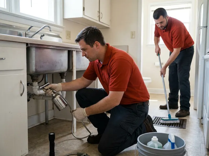 Cockroach Eradication and Drain Sanitation in Long Beach, CA