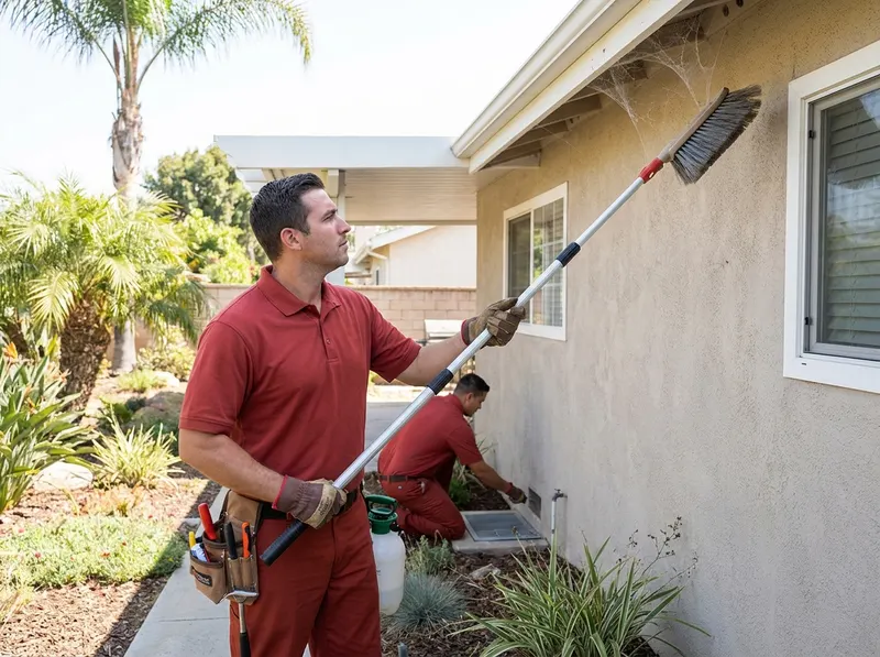 Spider and Web Removal Service in Long Beach, CA